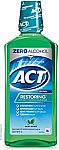 33.8 Oz ACT Restoring Zero Alcohol Fluoride Mouthwash $4