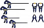 IRWIN QUICK-GRIP Clamps Set, 8-Piece (IRHT83220) $30