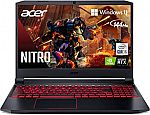Acer Nitro 5 AN515-55-53E5 15.6" FHD 144Hz Gaming Laptop (i5-10300H RTX 3050 8GB 256GB SSD) $685