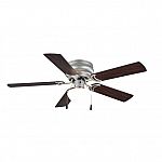 Mainstays 44" Hugger Indoor Ceiling Fan with Single Light $30