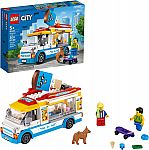 Lego City Building Sets: 200-Pc Ice-Cream Truck (60253) $16 & More
