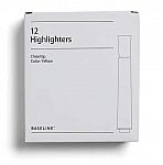 12-Pack Baseline Chisel Tip Tank Highlighters (Yellow) $0.80