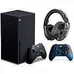 Xbox Series X 1TB w/ Microsoft Midnight Forces Wireless Controller & Rig 700 HX Wireless Headset $640