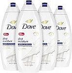 4-Ct 22-oz Dove Body Wash (Deep Moisture) $9.18