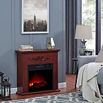 Bold Flame 28" Electric Fireplace Heater $94 and more
