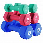 ProForm Neoprene 32lb Dumbbell Set $15