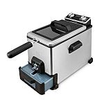 Kalorik XL 4L Deep Fryer with Oil Filtration System + $10 Kohls Cash $56