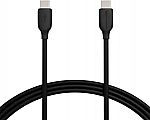 2-Pk 6-FT Amazon Basics 60W Fast Charging USB-C to USB-C2.0 Cable (USB-IF Certified) $6