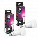 Costco Members: 2-Pk Philips Hue 100W A21 LED Bulbs $79.99