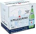 12-Pack 33.8-oz S.Pellegrino Sparkling Natural Mineral Water $13.22