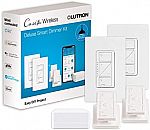 Lutron Caseta Wireless Smart Light Dimmer Switch (2 Count) Starter Kit $95