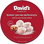 David's cookies butter pecan meltaway $11