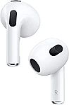 Apple AirPods (3rd Generation) $140