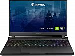 GIGABYTE AORUS 15P 15.6" FHD 300Hz Laptop (RTX 3080, i7-11800H 32GB 1TB SSD, YD-73US344SH) $1599 (after $300 rebate)