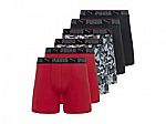 PUMA Men's Sportstyle Boxer Brief 6-Pack $20.99 and more