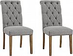 Ashely Harvina French Country Tufted Upholstered Dining Chair (Set of 2) $82