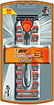 BIC Comfort 3 Hybrid Men's Razor with 6 Cartridges $2.73