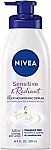 16.9-oz NIVEA Sensitive and Radiant Body Lotion $3.50