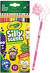 12-Pack Crayola Silly Scents Colored Pencils $1.70