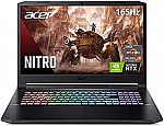 Acer Nitro 5 AN517-41-R2KQ 17.3" QHD 165Hz Gaming Laptop (Ryzen 7 5800H RTX 3070 16GB 1TB SSD) $1646.67