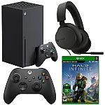 Microsoft Xbox X Console - Bundle with Controller, Headset, and Halo Infinite $679