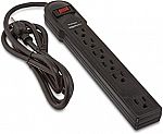 10-Pack Amazon Basics 6-FT 6-Outlet Surge Protector Power Cord Strip (790 Joule) $50