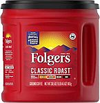 6-Ct 30.5-oz Folgers Classic Roast Medium Roast Ground Coffee $29
