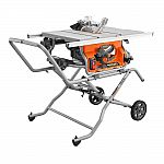 RIDGID 10 in. Pro Jobsite Table Saw with Stand $349