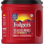 6-Ct 30.5-Oz Folgers Classic Roast Medium Roast Ground Coffee $29.05