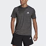 adidas AEROREADY Designed 2 Move Sport Stretch Tee + 3-Stripes Shorts $21