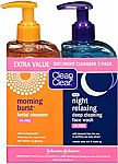 2-Pk 8-oz Clean & Clear Day and Night Face Cleanser $6.29