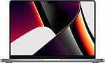 Apple 14.2" MacBook Pro 2021 Laptop (M1 Pro 8-Core CPU 14-Core GPU 16GB 512GB Gray) $1749