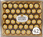 42 Count Ferrero Rocher Fine Hazelnut Milk Chocolate $13.90