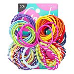 60-Pc Goody Girls' Ouchless Hair Elastics $2.79 & More