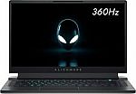 Dell Alienware x15 R1 15.6" 360Hz FHD Gaming Laptop (i7-11800H 16GB RTX 3070 512GB SSD) $1600