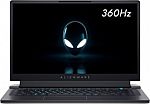 Dell Alienware x15 R1 15.6" 360Hz FHD Gaming Laptop (i7-11800H 16GB RTX 3070 512GB SSD) $1300.99
