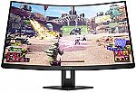 HP OMEN 27c 27" 240hz QHD EyeSafe Curved Monitor $287.99