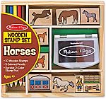 Melissa & Doug Wooden Stamp Activity Set $6 & More