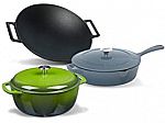 4.3-Qt Amazon Basics Enameled Cast Iron Dutch Oven $27 & More