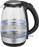 Insignia 1.7 L Electric Glass Kettle $18 & More