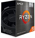 AMD Ryzen 5 5600G 6-Core 12-Thread Unlocked Desktop Processor with Radeon Graphics $210