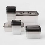 50pc Food Storage Container Set Gray - Room Essentials $5