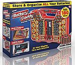 Ontel Battery Daddy 180 Battery Organizer and Storage Case with Tester $14.88