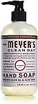 12.5-oz Mrs. Meyers Clean Day Liquid Hand Soap (Lavender or Basil) $2.80