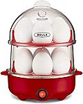 Bella Double Decker Egg Cooker w/ Poaching & Omelete Tray (Holds 14 Eggs) $11.50