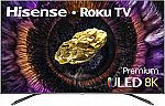Hisense ULED 8K 75" QLED Smart TV + $100 Gift Card $1799.99