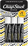 3-Pack ChapStick Lip Balm (Classic) $2.31 & More