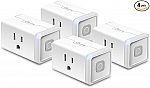 4-Pack TP-Link Kasa HS103P4 WiFi Smart Plugs $25 + Free Shipping
