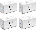 4-Pk Kasa Smart Plug Mini 15A Smart Home Wi-Fi Outlet $19