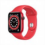 Apple Watch Series 6 GPS + Cellular, 44mm Red $349